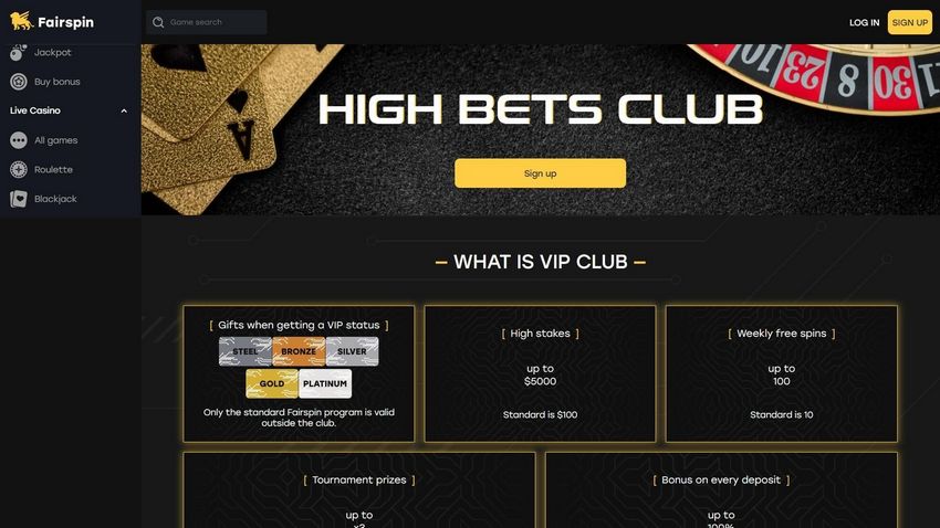 FairSpin-kampanjakoodien yleiskatsaus